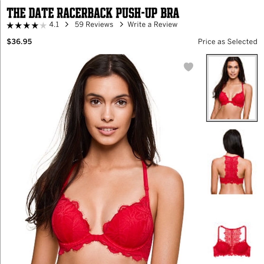 VICTORIA SECRET matching set || 36B size M thong